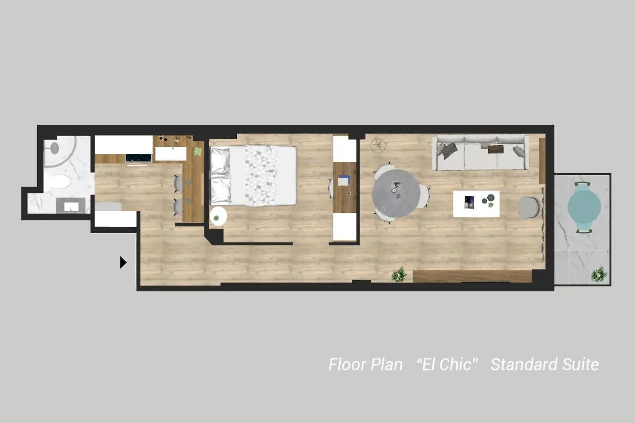 Incitybnb - Chic Suite Thessaloniki Greece